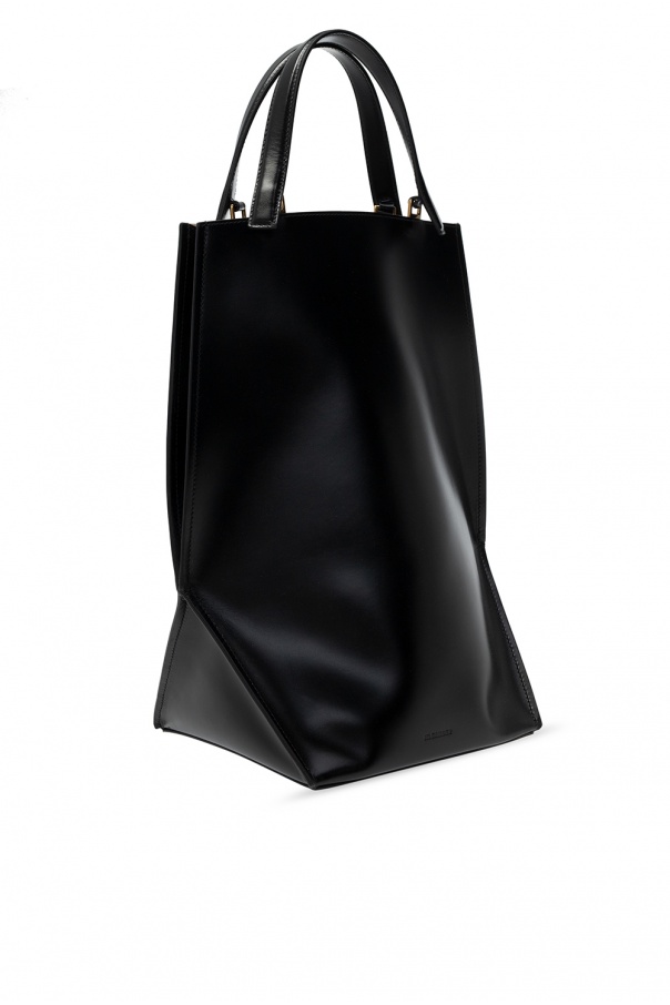 【関税＆送料込み】Jil Sander Shoulder Bags JIL SANDER Medium leather shoulder bag | NET-A-PORTER